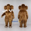 Custom Brown Mammoth Mascot Costume Adult Full Body Suit for Wildlife Events