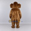 Custom Brown Mammoth Mascot Costume Adult Full Body Suit for Wildlife Events