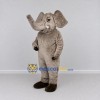 Custom Gray Elephant with a Raised Trunk Mascot Costume Adult Full Body Suit for Wildlife Events Custom Gray Elephant with a Raised Trunk Mascot Costume Adult Full Body Suit for Wildlife Events