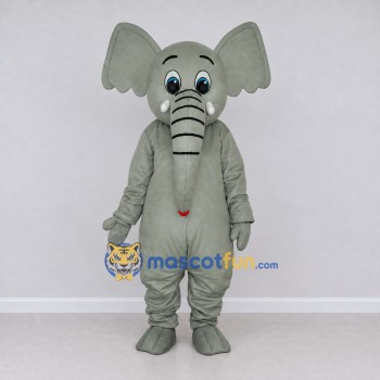 Custom Gray Elephant Mascot Costume Adult Full Body Suit for Wildlife Events