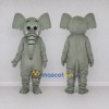 Custom Gray Elephant Mascot Costume Adult Full Body Suit for Wildlife Events Custom Gray Elephant Mascot Costume Adult Full Body Suit for Wildlife Events