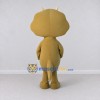 Custom Yellow and Cream Triceratops Mascot Costume Adult Full Body Suit for Dinosaur Events Custom Yellow and Cream Triceratops Mascot Costume Adult Full Body Suit for Dinosaur Events