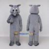 Custom Gray Rhinoceros Mascot Costume Adult Full Body Suit for Wildlife Events