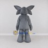 Custom Gray and Pink Elephant Character Mascot Costume Adult Full Body Suit for School Events