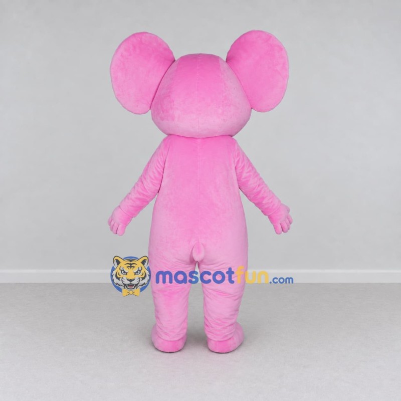 Custom Pink Elephant Character Mascot Costume Adult Full Body Suit for School Events Custom Pink Elephant Character Mascot Costume Adult Full Body Suit for School Events