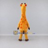 Custom Yellow and Orange Giraffe with Star Spots Mascot Costume Adult Full Body Suit for School Events Custom Yellow and Orange Giraffe with Star Spots Mascot Costume Adult Full Body Suit for School Events