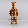 Custom Brown and Cream Giraffe Mascot Costume Adult Full Body Suit for Wildlife Events Custom Brown and Cream Giraffe Mascot Costume Adult Full Body Suit for Wildlife Events
