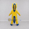Custom Yellow and Blue Unicorn Mascot Costume Adult Full Body Suit for Theme Parties Custom Yellow and Blue Unicorn Mascot Costume Adult Full Body Suit for Theme Parties