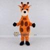 Custom Orange and Brown Giraffe Mascot Costume Adult Full Body Suit for Wildlife Events Custom Orange and Brown Giraffe Mascot Costume Adult Full Body Suit for Wildlife Events