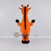 Custom Orange and Brown Giraffe Mascot Costume Adult Full Body Suit for Wildlife Events Custom Orange and Brown Giraffe Mascot Costume Adult Full Body Suit for Wildlife Events