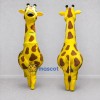 Custom Yellow and Brown Giraffe Mascot Costume Adult Full Body Suit for Wildlife Events Custom Yellow and Brown Giraffe Mascot Costume Adult Full Body Suit for Wildlife Events
