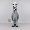 Custom White and Black Zebra Mascot Costume Adult Full Body Suit for Wildlife Events Custom White and Black Zebra Mascot Costume Adult Full Body Suit for Wildlife Events