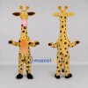 Custom Yellow and Brown Giraffe Mascot Costume Adult Full Body Suit for Wildlife Events Custom Yellow and Brown Giraffe Mascot Costume Adult Full Body Suit for Wildlife Events
