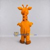 Custom Orange Giraffe Mascot Costume Adult Full Body Suit for Wildlife Events Custom Orange Giraffe Mascot Costume Adult Full Body Suit for Wildlife Events