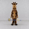 Custom Brown and Tan Giraffe Mascot Costume Adult Full Body Suit for Wildlife Events Custom Brown and Tan Giraffe Mascot Costume Adult Full Body Suit for Wildlife Events