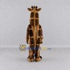 Custom Brown and Tan Giraffe Mascot Costume Adult Full Body Suit for Wildlife Events Custom Brown and Tan Giraffe Mascot Costume Adult Full Body Suit for Wildlife Events