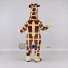 Custom Brown and Cream Giraffe Mascot Costume Adult Full Body Suit for Wildlife Events