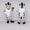 Custom Black and White Zebra Mascot Costume Adult Full Body Suit for Wildlife Events Custom Black and White Zebra Mascot Costume Adult Full Body Suit for Wildlife Events