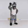 Custom Black and White Zebra Mascot Costume Adult Full Body Suit for Wildlife Events Custom Black and White Zebra Mascot Costume Adult Full Body Suit for Wildlife Events