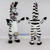 Custom Black and White Zebra Mascot Costume Adult Full Body Suit for Wildlife Events Custom Black and White Zebra Mascot Costume Adult Full Body Suit for Wildlife Events