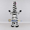Custom Black and White Zebra Mascot Costume Adult Full Body Suit for Wildlife Events Custom Black and White Zebra Mascot Costume Adult Full Body Suit for Wildlife Events