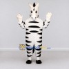 Custom Black and White Zebra Mascot Costume Adult Full Body Suit for Wildlife Events Custom Black and White Zebra Mascot Costume Adult Full Body Suit for Wildlife Events