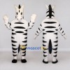Custom Black and White Zebra Mascot Costume Adult Full Body Suit for Wildlife Events Custom Black and White Zebra Mascot Costume Adult Full Body Suit for Wildlife Events