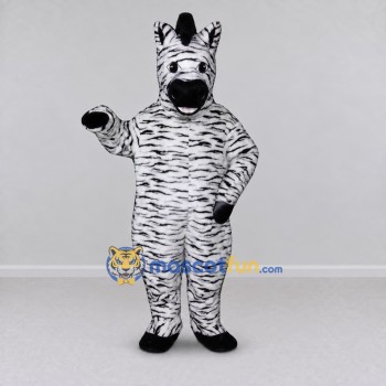 Custom Black and White Zebra Mascot Costume Adult Full Body Suit for Wildlife Events Custom Black and White Zebra Mascot Costume Adult Full Body Suit for Wildlife Events