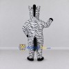 Custom Black and White Zebra Mascot Costume Adult Full Body Suit for Wildlife Events Custom Black and White Zebra Mascot Costume Adult Full Body Suit for Wildlife Events