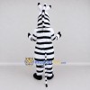 Custom Black and White Zebra Character Mascot Costume Adult Full Body Suit for School Events Custom Black and White Zebra Character Mascot Costume Adult Full Body Suit for School Events