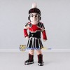 Custom Red and Black Roman Warrior Mascot Costume Adult Full Body Suit for Theme Parties Custom Red and Black Roman Warrior Mascot Costume Adult Full Body Suit for Theme Parties