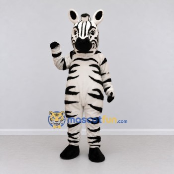 Custom Black and White Zebra Mascot Costume Adult Full Body Suit for Wildlife Events Custom Black and White Zebra Mascot Costume Adult Full Body Suit for Wildlife Events