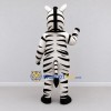 Custom Black and White Zebra Mascot Costume Adult Full Body Suit for Wildlife Events Custom Black and White Zebra Mascot Costume Adult Full Body Suit for Wildlife Events