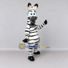 Custom Black and White Zebra Mascot Costume Adult Full Body Suit for Wildlife Events Custom Black and White Zebra Mascot Costume Adult Full Body Suit for Wildlife Events