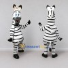 Custom Black and White Zebra Mascot Costume Adult Full Body Suit for Wildlife Events Custom Black and White Zebra Mascot Costume Adult Full Body Suit for Wildlife Events