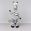 Custom Black and White Zebra Mascot Costume Adult Full Body Suit for Wildlife Events Custom Black and White Zebra Mascot Costume Adult Full Body Suit for Wildlife Events