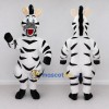 Custom Black and White Zebra Mascot Costume Adult Full Body Suit for Wildlife Events Custom Black and White Zebra Mascot Costume Adult Full Body Suit for Wildlife Events