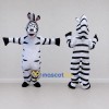 Custom Black and White Zebra Character Mascot Costume Adult Full Body Suit for School Events Custom Black and White Zebra Character Mascot Costume Adult Full Body Suit for School Events