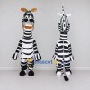 Custom Black and White Zebra Character Mascot Costume Adult Full Body Suit for School Events Custom Black and White Zebra Character Mascot Costume Adult Full Body Suit for School Events