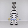 Custom Black and White Zebra Character Mascot Costume Adult Full Body Suit for School Events Custom Black and White Zebra Character Mascot Costume Adult Full Body Suit for School Events
