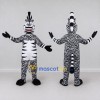 Custom Black and White Zebra Character Mascot Costume Adult Full Body Suit for School Events Custom Black and White Zebra Character Mascot Costume Adult Full Body Suit for School Events
