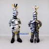 Custom Black and White Zebra with a Bow Tie Mascot Costume Adult Full Body Suit for School Events Custom Black and White Zebra with a Bow Tie Mascot Costume Adult Full Body Suit for School Events