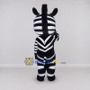Custom Black and White Zebra Character Mascot Costume Adult Full Body Suit for School Events Custom Black and White Zebra Character Mascot Costume Adult Full Body Suit for School Events