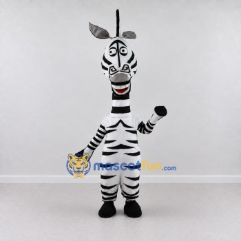 Custom Black and White Zebra Character Mascot Costume Adult Full Body Suit for School Events Custom Black and White Zebra Character Mascot Costume Adult Full Body Suit for School Events
