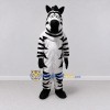 Custom Black and White Zebra Mascot Costume Adult Full Body Suit for Wildlife Events Custom Black and White Zebra Mascot Costume Adult Full Body Suit for Wildlife Events