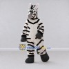Custom Black and White Zebra Mascot Costume Adult Full Body Suit for Wildlife Events Custom Black and White Zebra Mascot Costume Adult Full Body Suit for Wildlife Events