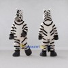 Custom Black and White Zebra Mascot Costume Adult Full Body Suit for Wildlife Events Custom Black and White Zebra Mascot Costume Adult Full Body Suit for Wildlife Events
