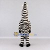Custom Black and White Zebra Character Mascot Costume Adult Full Body Suit for School Events Custom Black and White Zebra Character Mascot Costume Adult Full Body Suit for School Events