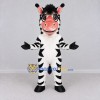 Custom Black and White Zebra Character Mascot Costume Adult Full Body Suit for School Events Custom Black and White Zebra Character Mascot Costume Adult Full Body Suit for School Events