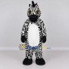 Custom Black and White Zebra Character Mascot Costume Adult Full Body Suit for School Events Custom Black and White Zebra Character Mascot Costume Adult Full Body Suit for School Events